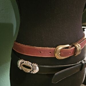 Vintage Belt Bundle 1 Black / 1 Brown